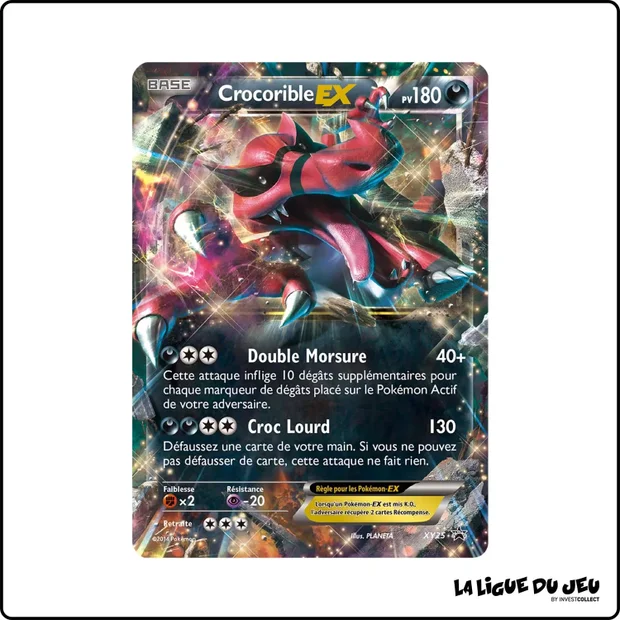 Promo - Pokemon - XY Promo - Crocorible EX XY25