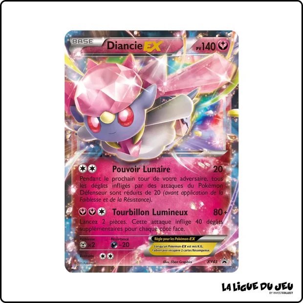 Promo - Pokemon - XY Promo - Diancie EX XY43