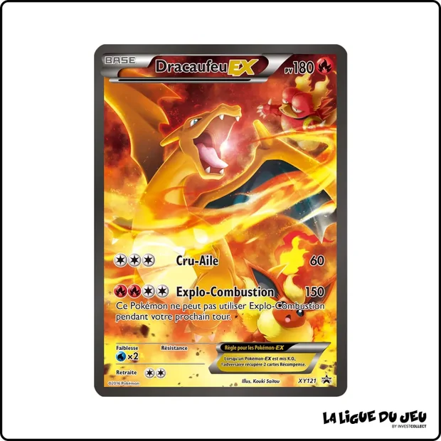 Promo - Pokemon - XY Promo - Dracaufeu EX XY121