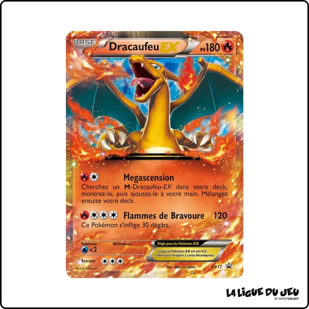 Promo - Pokemon - XY Promo - Dracaufeu EX XY17