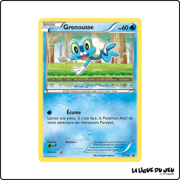 Promo - Pokemon - XY Promo - Grenousse XY138