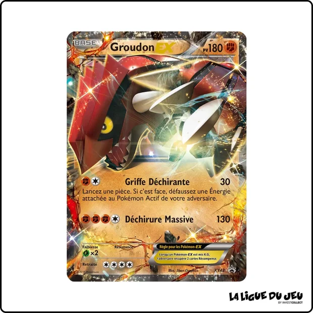 Promo - Pokemon - XY Promo - Groudon EX XY42