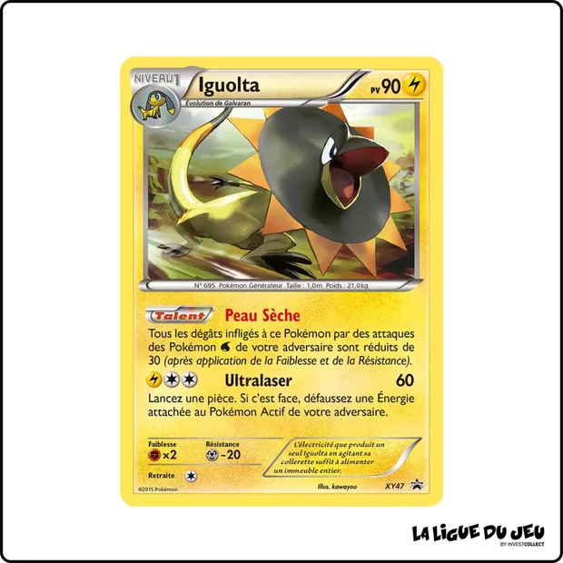 Promo - Pokemon - XY Promo - Iguolta XY47