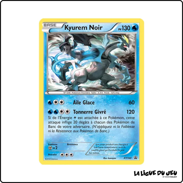 Promo - Pokemon - XY Promo - Kyurem Noir XY160