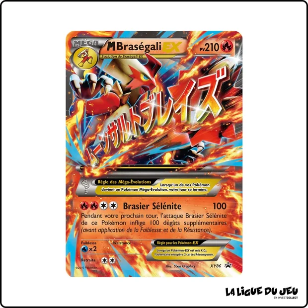 Promo - Pokemon - XY Promo - M Braségali EX XY86
