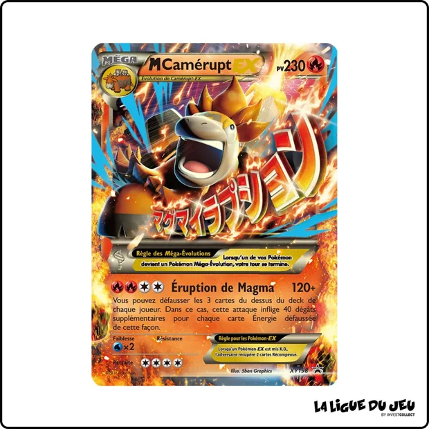 Promo - Pokemon - XY Promo - M Camérupt EX XY198