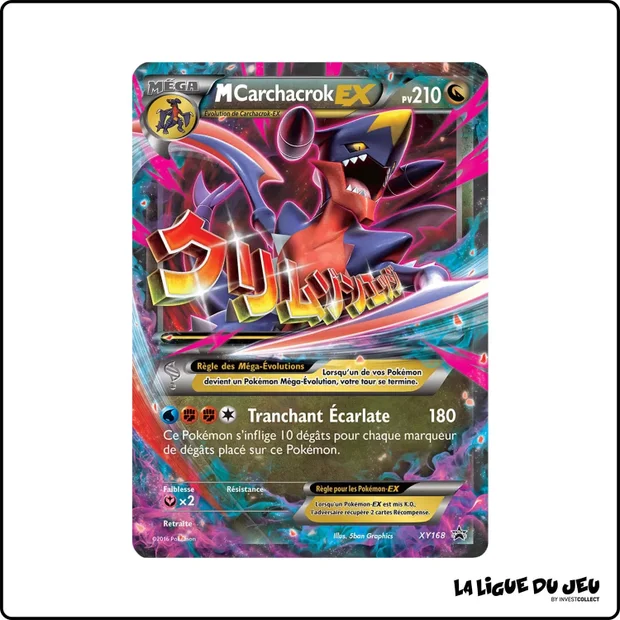 Promo - Pokemon - XY Promo - M Carchacrok EX XY168