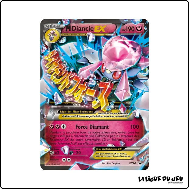 Promo - Pokemon - XY Promo - M Diancie EX XY44