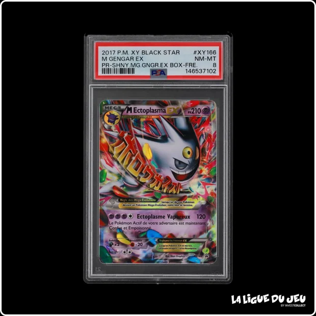 Promo - Pokemon - XY Promo - M Ectoplasma EX - XY166 - PSA 8 - Français