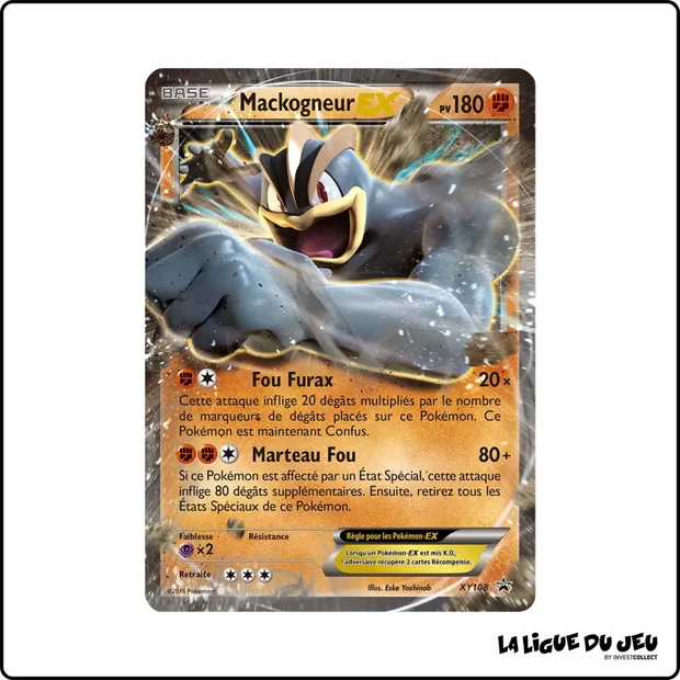 Promo - Pokemon - XY Promo - Mackogneur EX XY108