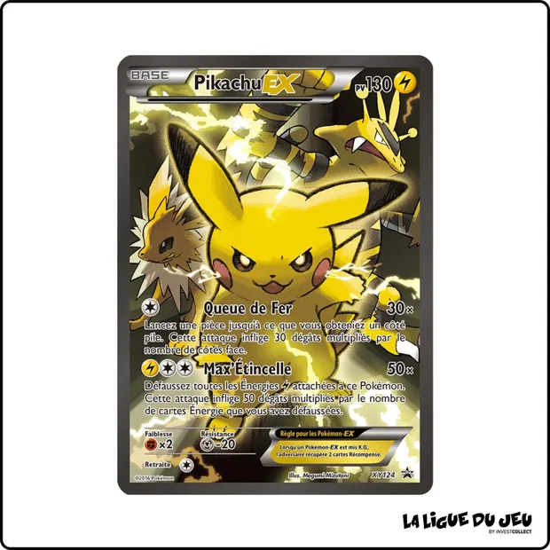 Promo - Pokemon - XY Promo - Pikachu EX XY124