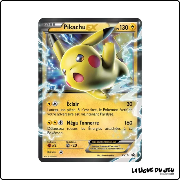 Promo - Pokemon - XY Promo - Pikachu EX XY174