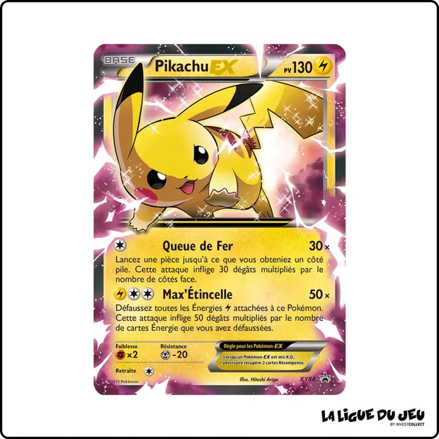 Promo - Pokemon - XY Promo - Pikachu EX XY84