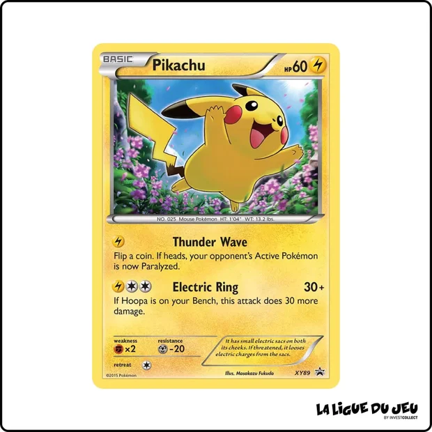 Promo - Pokemon - XY Promo - Pikachu XY89