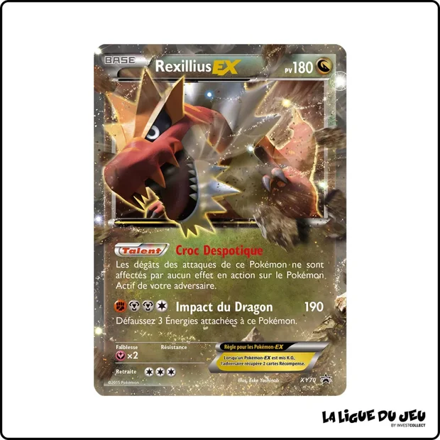 Promo - Pokemon - XY Promo - Rexillius EX XY70