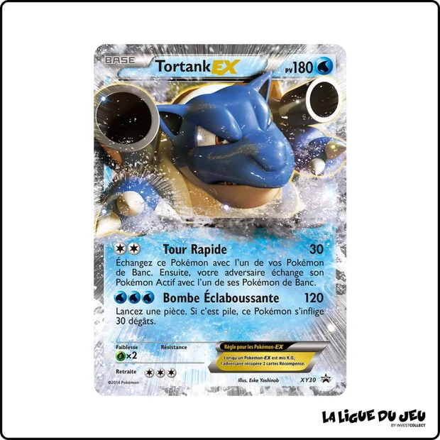 Promo - Pokemon - XY Promo - Tortank EX XY30