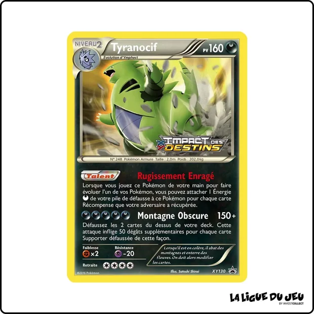 Promo - Pokemon - XY Promo - Tyranocif XY130