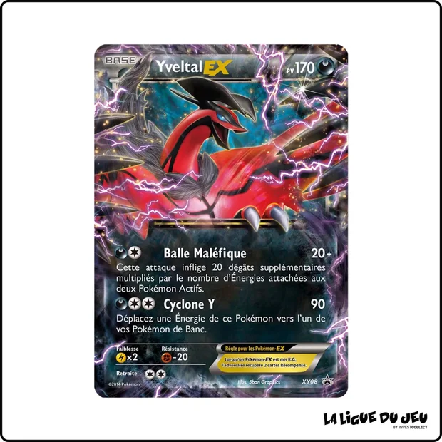 Promo - Pokemon - XY Promo - Yveltal EX XY08