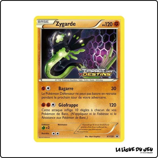 Promo - Pokemon - XY Promo - Zygarde XY129
