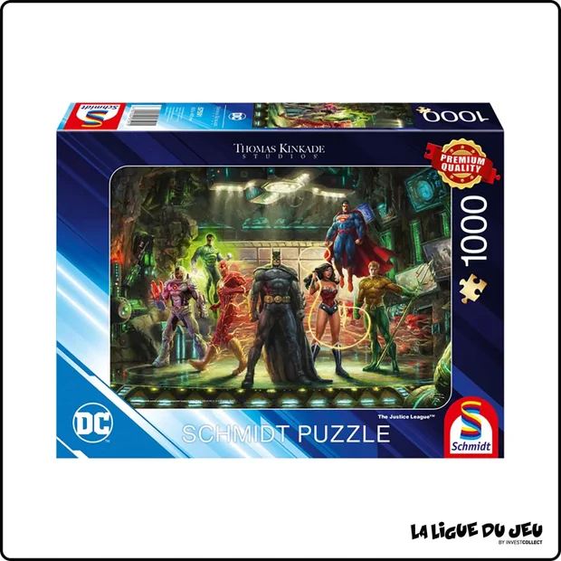 Puzzle - DC Comics - Justice League - 1000 Pièces
