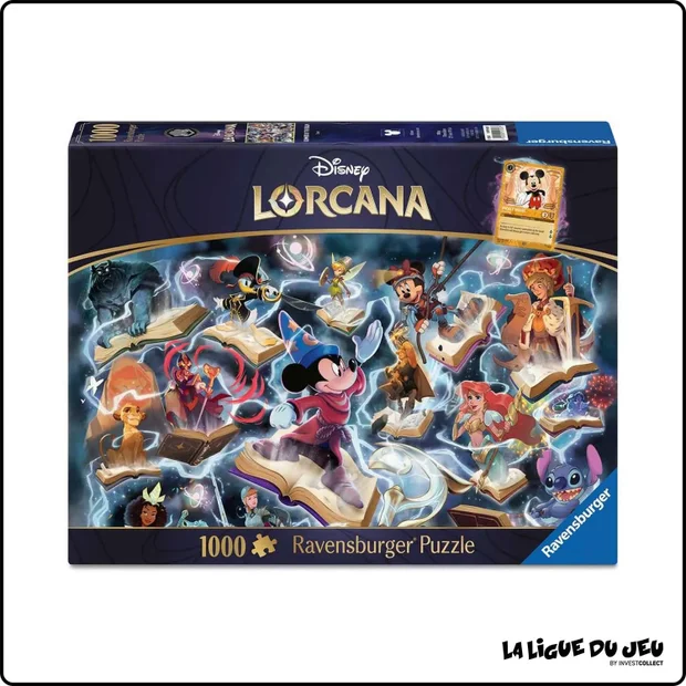 Puzzle - Disney Lorcana - Acier -1000 Pièces