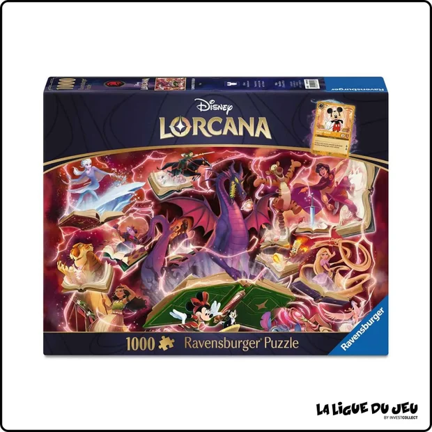 Puzzle - Disney Lorcana - Rubis -1000 Pièces