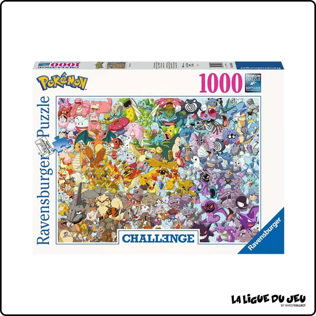 Puzzle - Pokémon - Challenge - 1000 Pièces