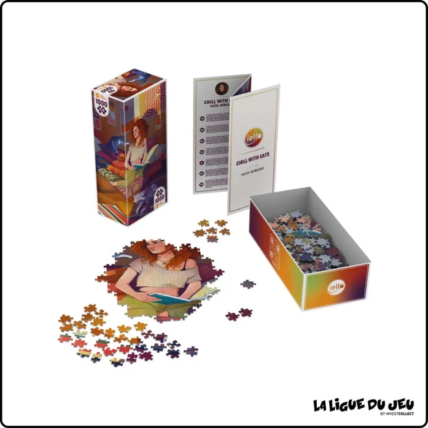 Puzzle Universe - Chill With Cats - 1000 Pièces