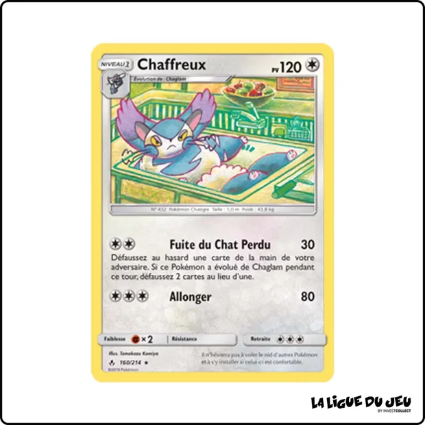 Rare - Pokemon - Alliance Infaillible - Chaffreux 160/214