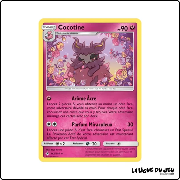 Rare - Pokemon - Alliance Infaillible - Cocotine 142/214