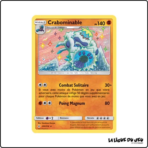 Rare - Pokemon - Alliance Infaillible - Crabominable 105/214