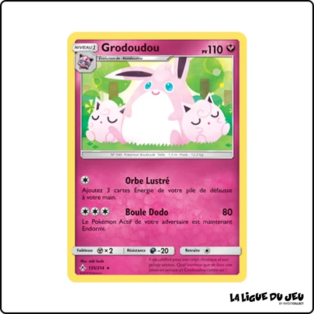 Rare - Pokemon - Alliance Infaillible - Grodoudou 135/214