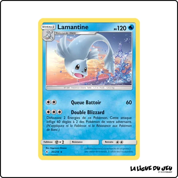 Rare - Pokemon - Alliance Infaillible - Lamantine 45/214