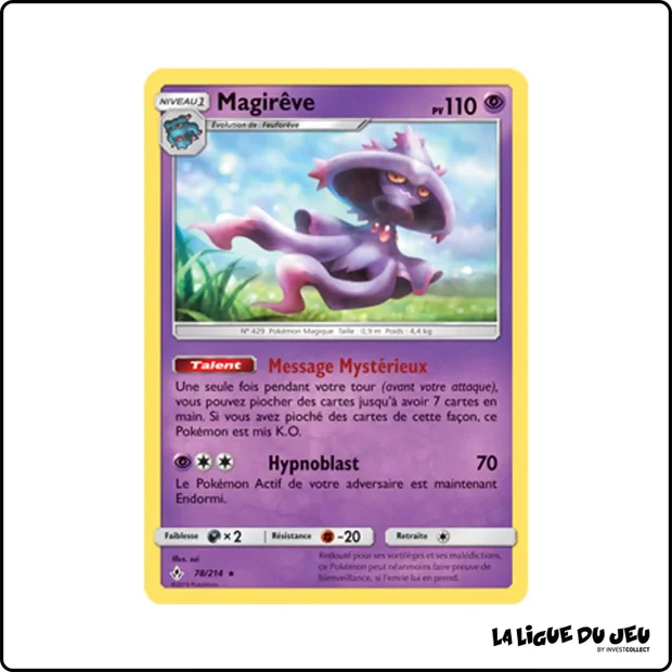 Rare - Pokemon - Alliance Infaillible - Magirêve 78/214