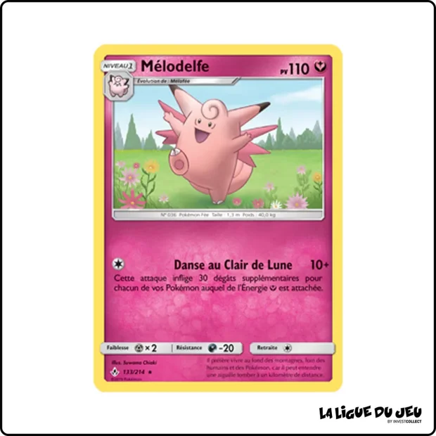 Rare - Pokemon - Alliance Infaillible - Mélodelfe 133/214