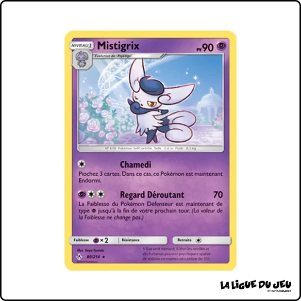 Rare - Pokemon - Alliance Infaillible - Mistigrix 80/214