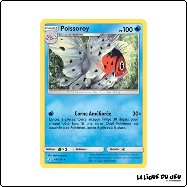 Rare - Pokemon - Alliance Infaillible - Poissoroy 49/214