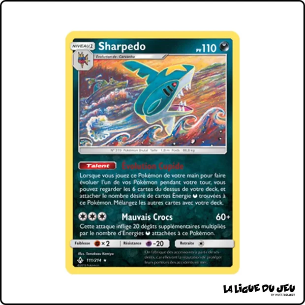 Rare - Pokemon - Alliance Infaillible - Sharpedo 111/214