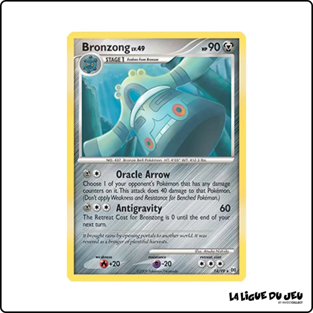 Rare - Pokemon - Arceus - Bronzong 14/99