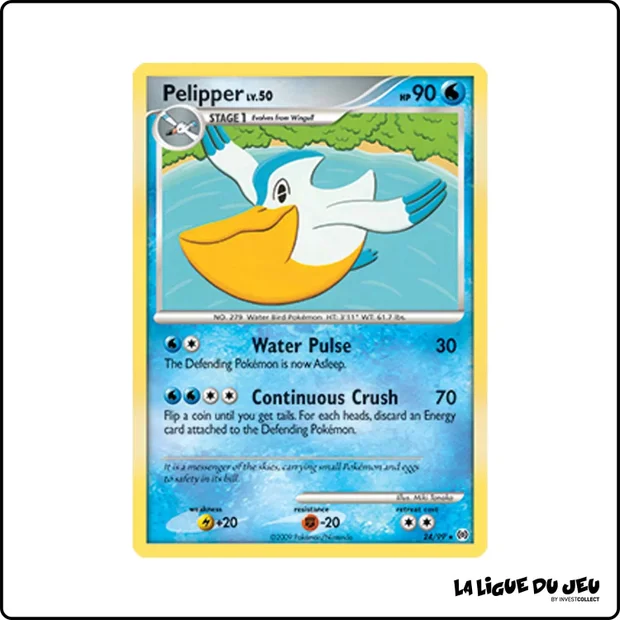 Rare - Pokemon - Arceus - Pelipper 24/99