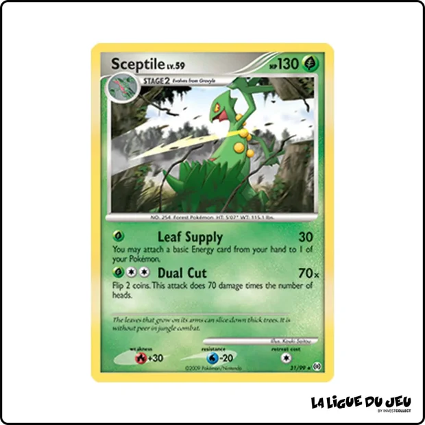 Rare - Pokemon - Arceus - Sceptile 31/99