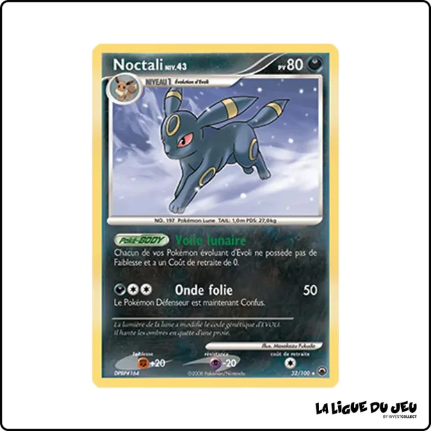 Rare - Pokemon - Aube Majestueuse - Noctali 32/100