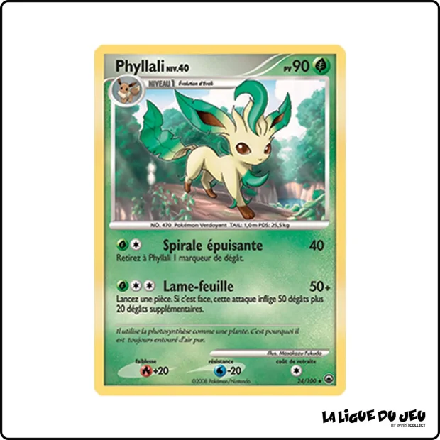 Rare - Pokemon - Aube Majestueuse - Phyllali 24/100