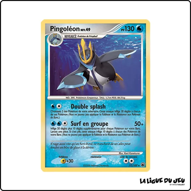 Rare - Pokemon - Aube Majestueuse - Pingoléon 17/100