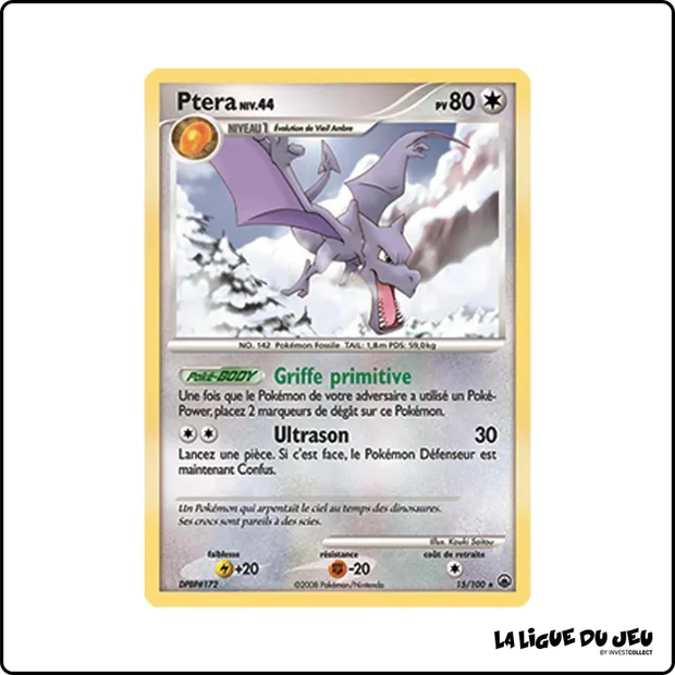 Rare - Pokemon - Aube Majestueuse - Ptera 15/100
