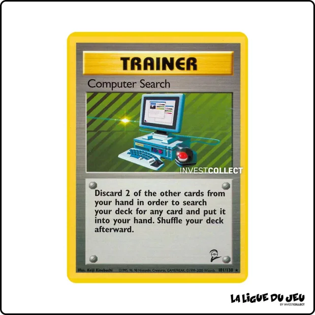 Rare - Pokemon - Base Set 2 - Computer Search 101/130