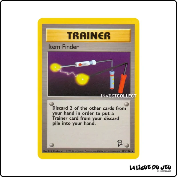 Rare - Pokemon - Base Set 2 - Item Finder 103/130