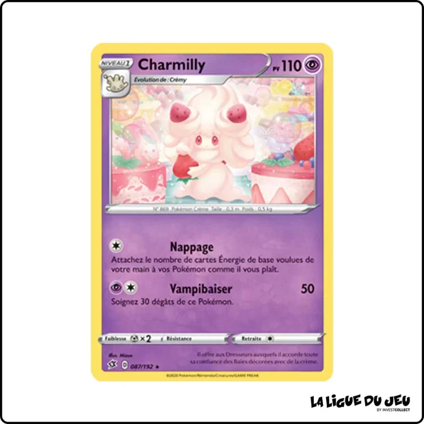 Rare - Pokemon - Clash des Rebelles - Charmilly 87/192