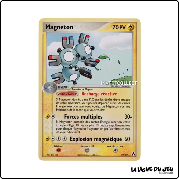 Rare - Pokemon - Créateurs de Légendes - Magneton 22/92