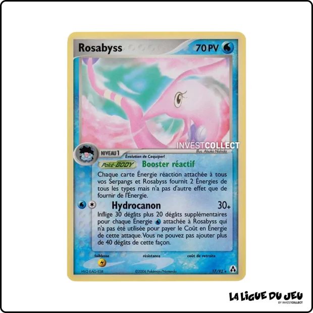 Rare - Pokemon - Créateurs de Légendes - Rosabyss 17/92